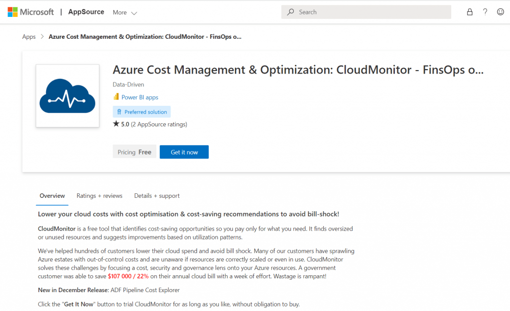 Microsoft Marketplace • Cost Optimization Microsoft Marketplace • Cost Optimization